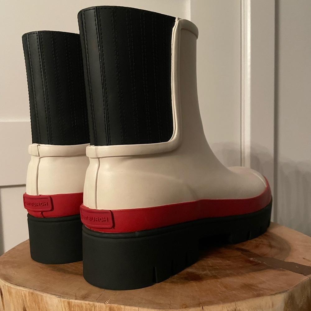 TORY BURCH colour-block boots - Picture 1 of 4